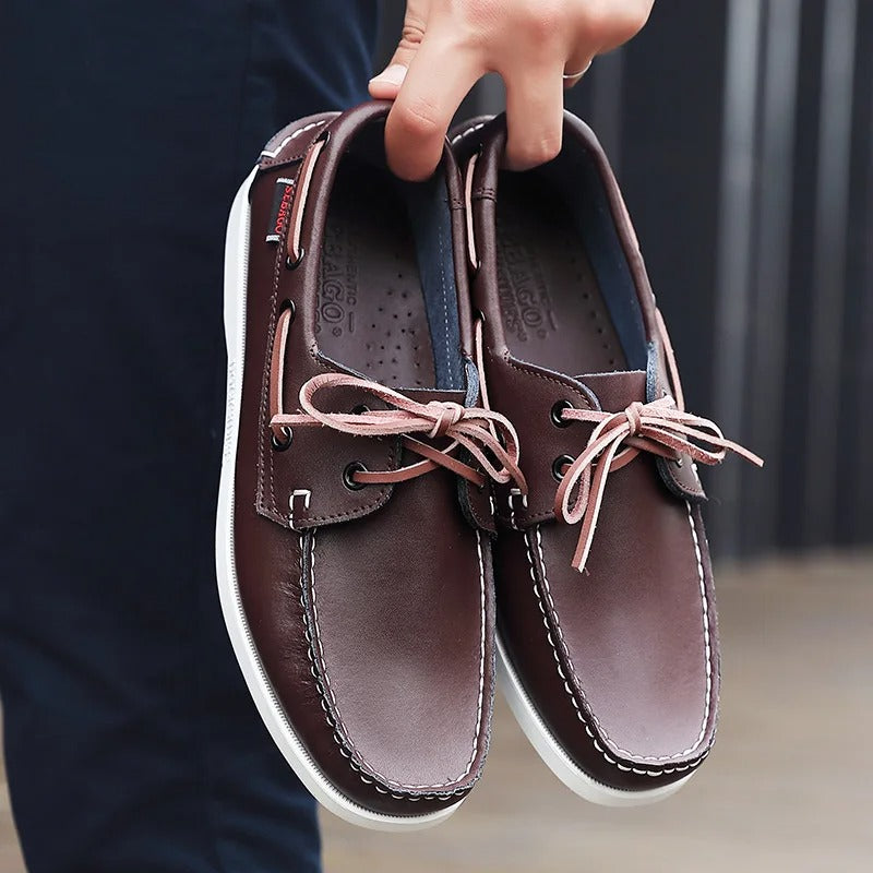 Mocassins en cuir de Milo