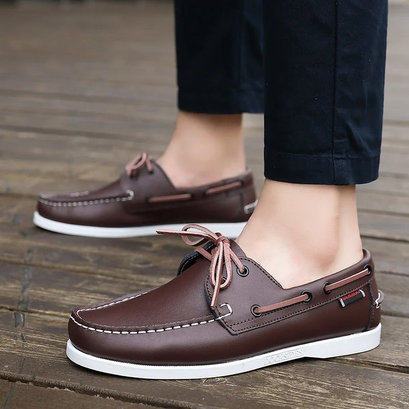Mocassins en cuir de Milo