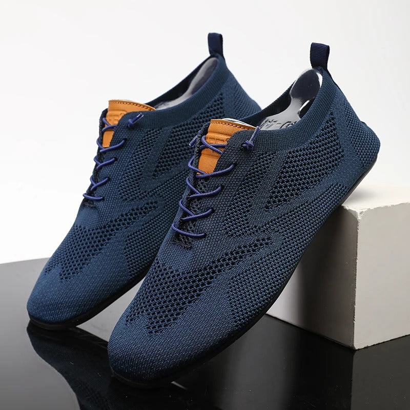 Chaussures slip-on en maille tricotée
