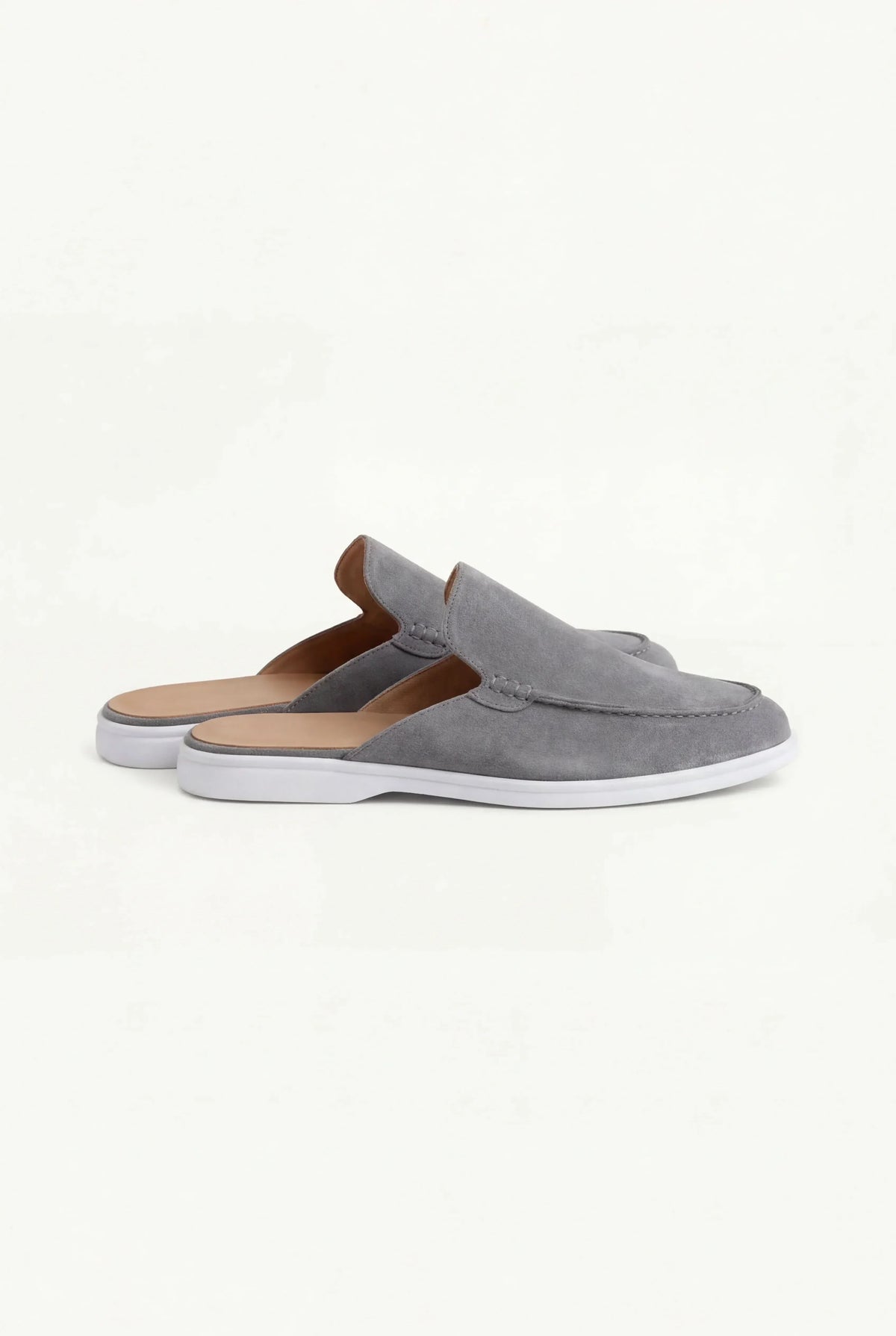 Mule Monaco gris — portée