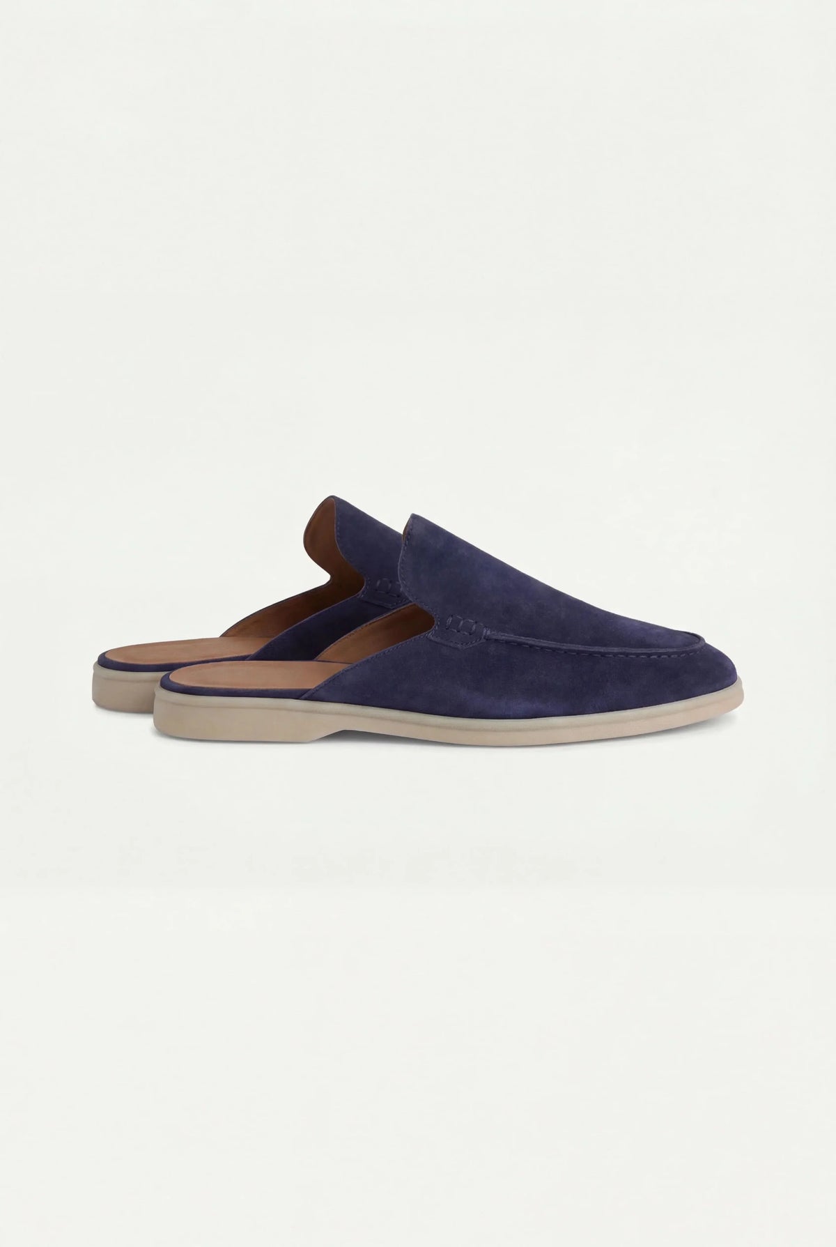 Mule Monaco marine — détail