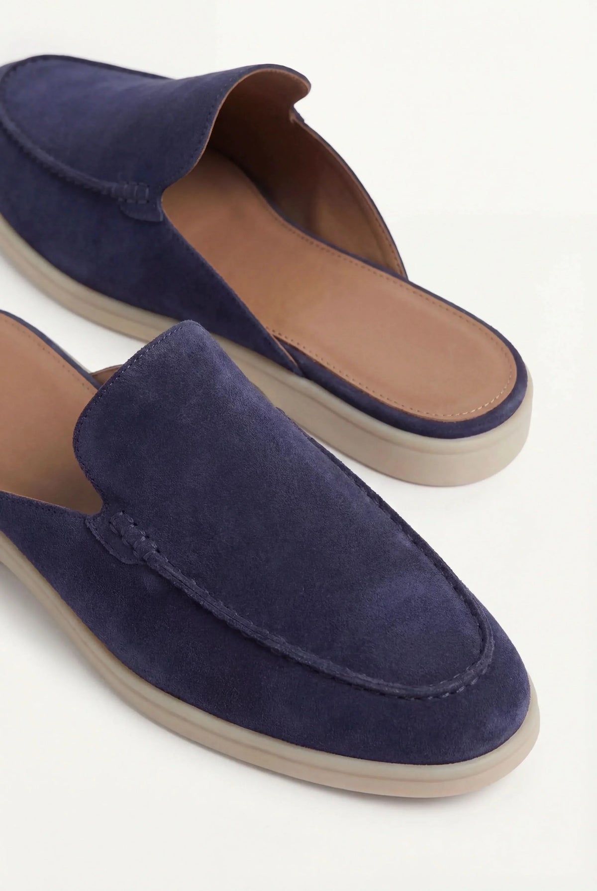 Mule Monaco marine — semelle