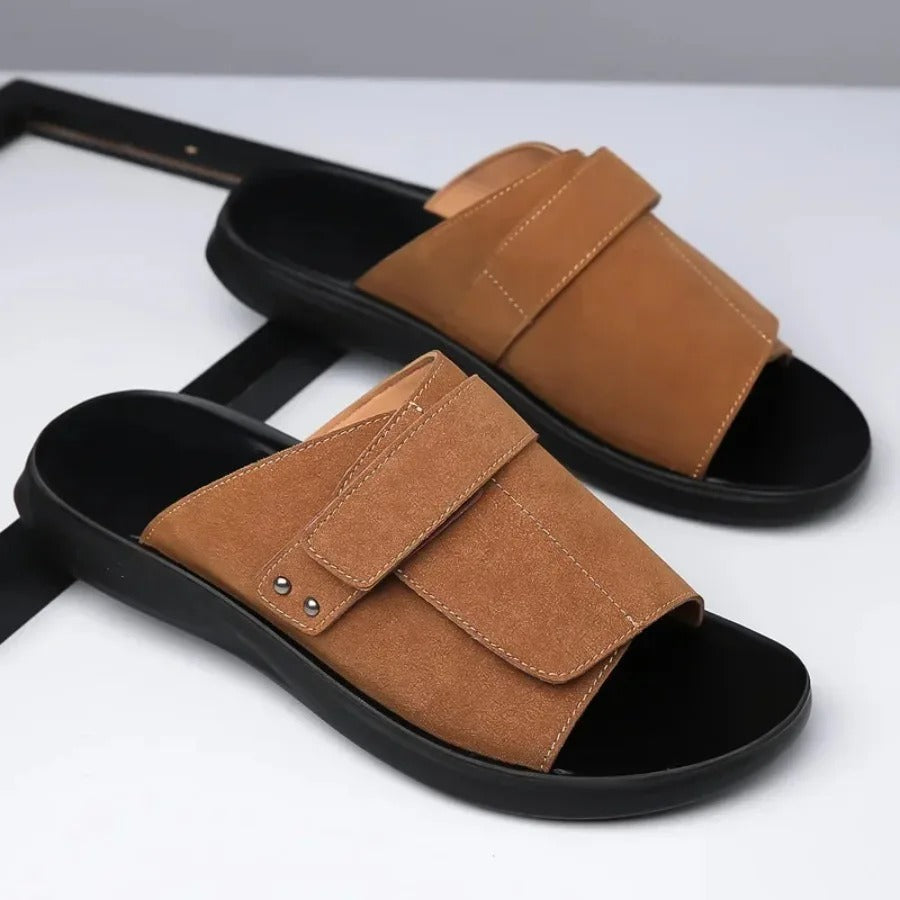Axis sandales en daim