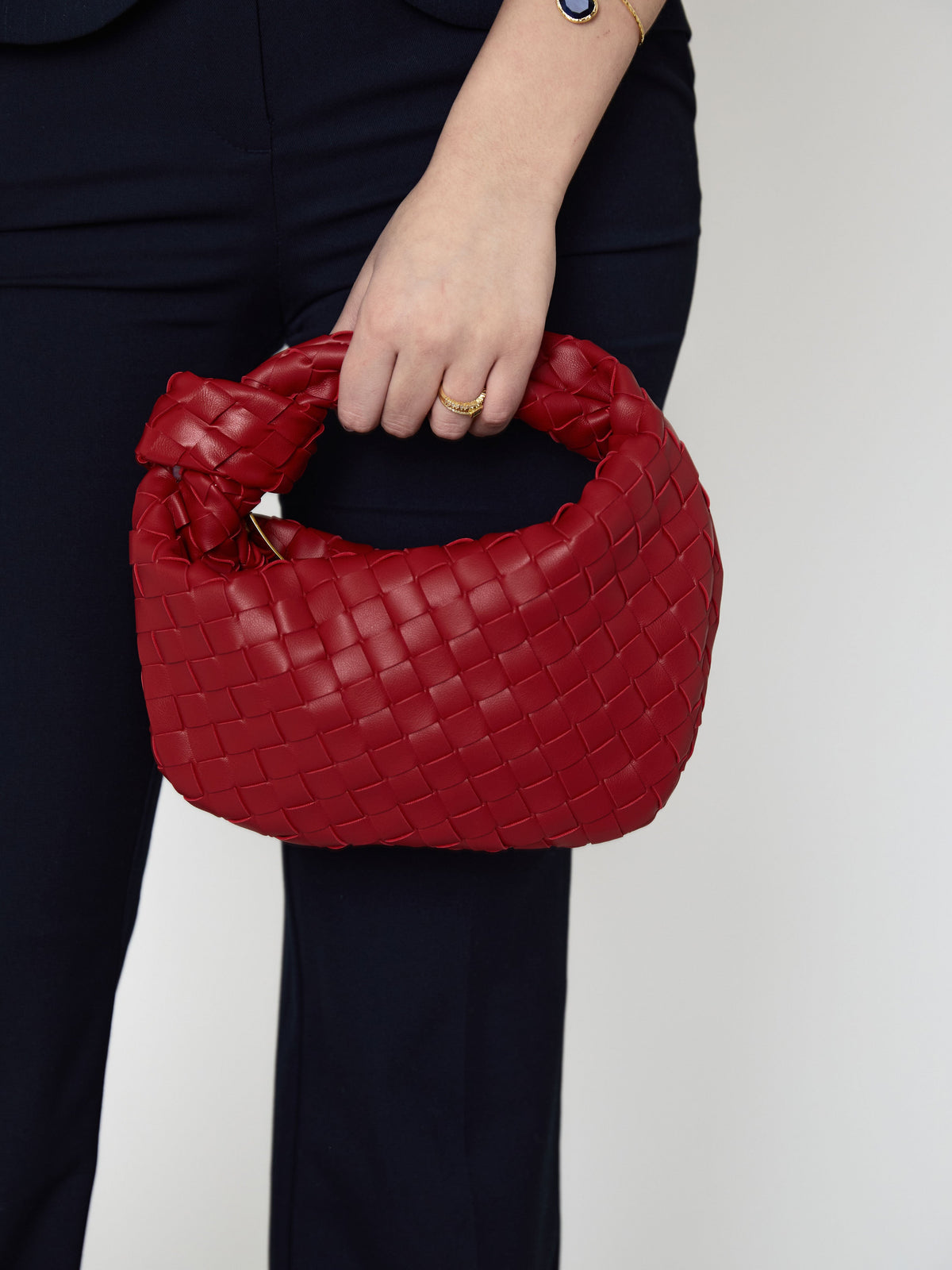 Le Mini Sac Silva — Rouge Cerise