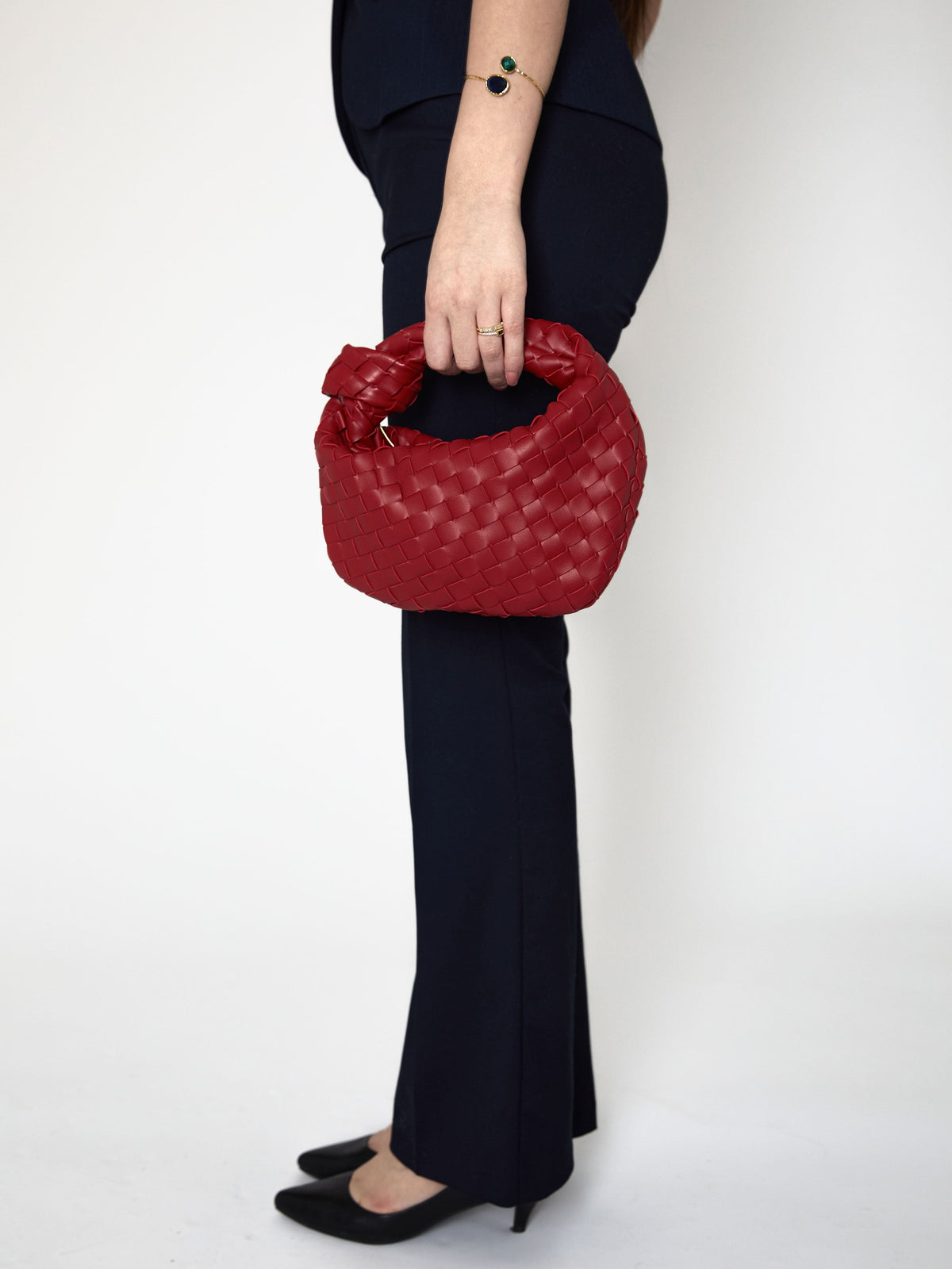 Le Mini Sac Silva — Rouge Cerise