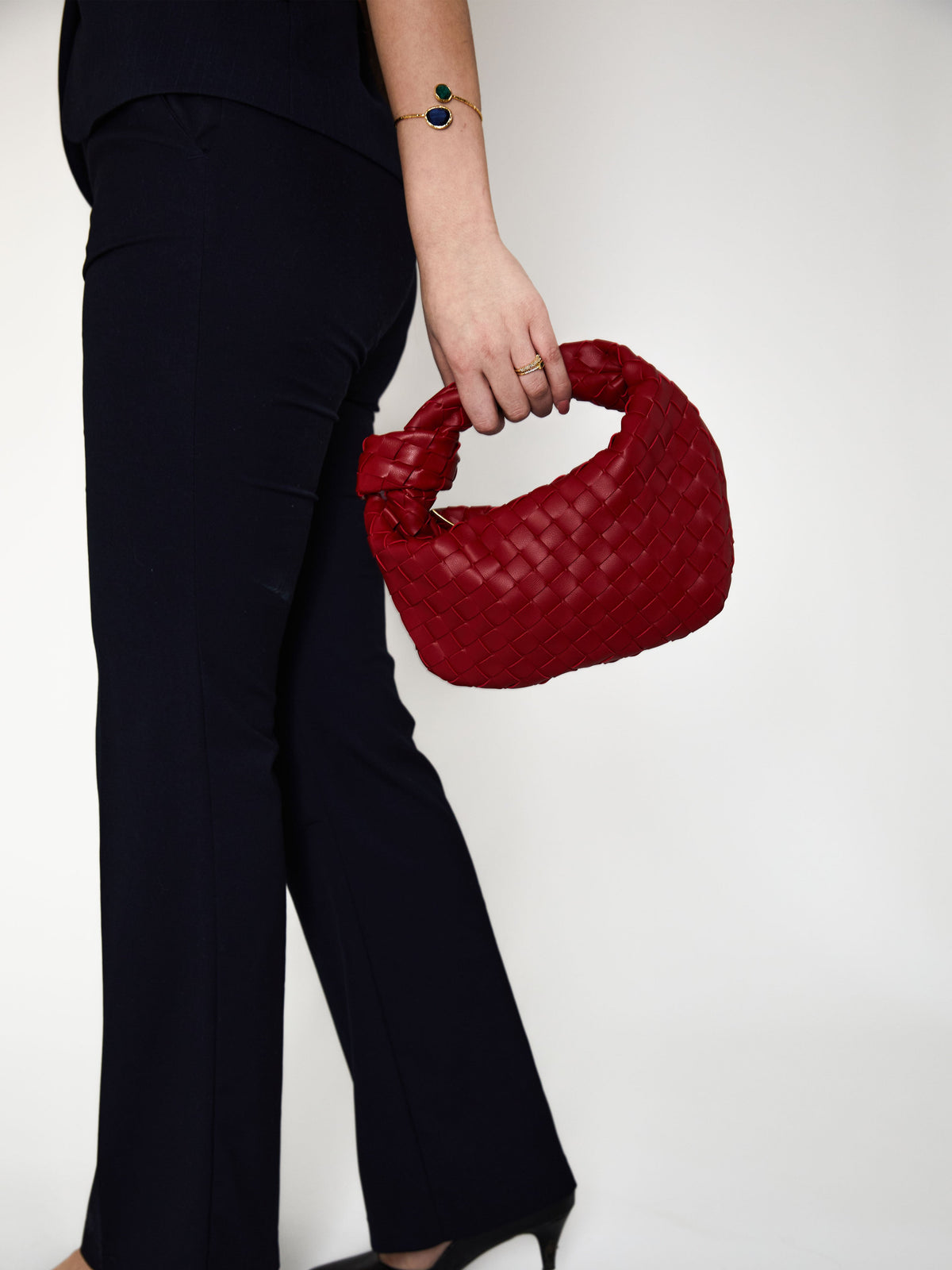 Le Mini Sac Silva — Rouge Cerise