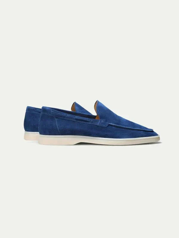 Mocassin bleu myrtille — semelle