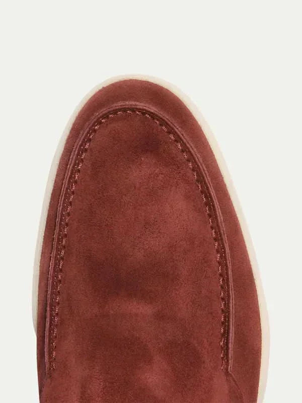 Mocassin bordeaux — semelle