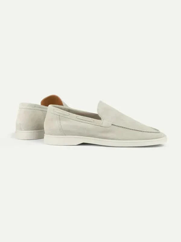 Mocassin crème — détail