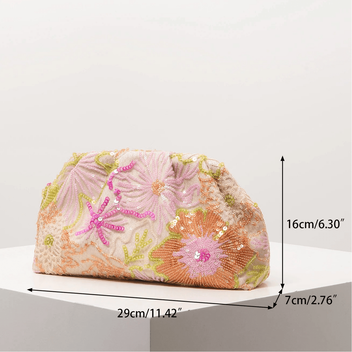Pochette Sophia à paillettes