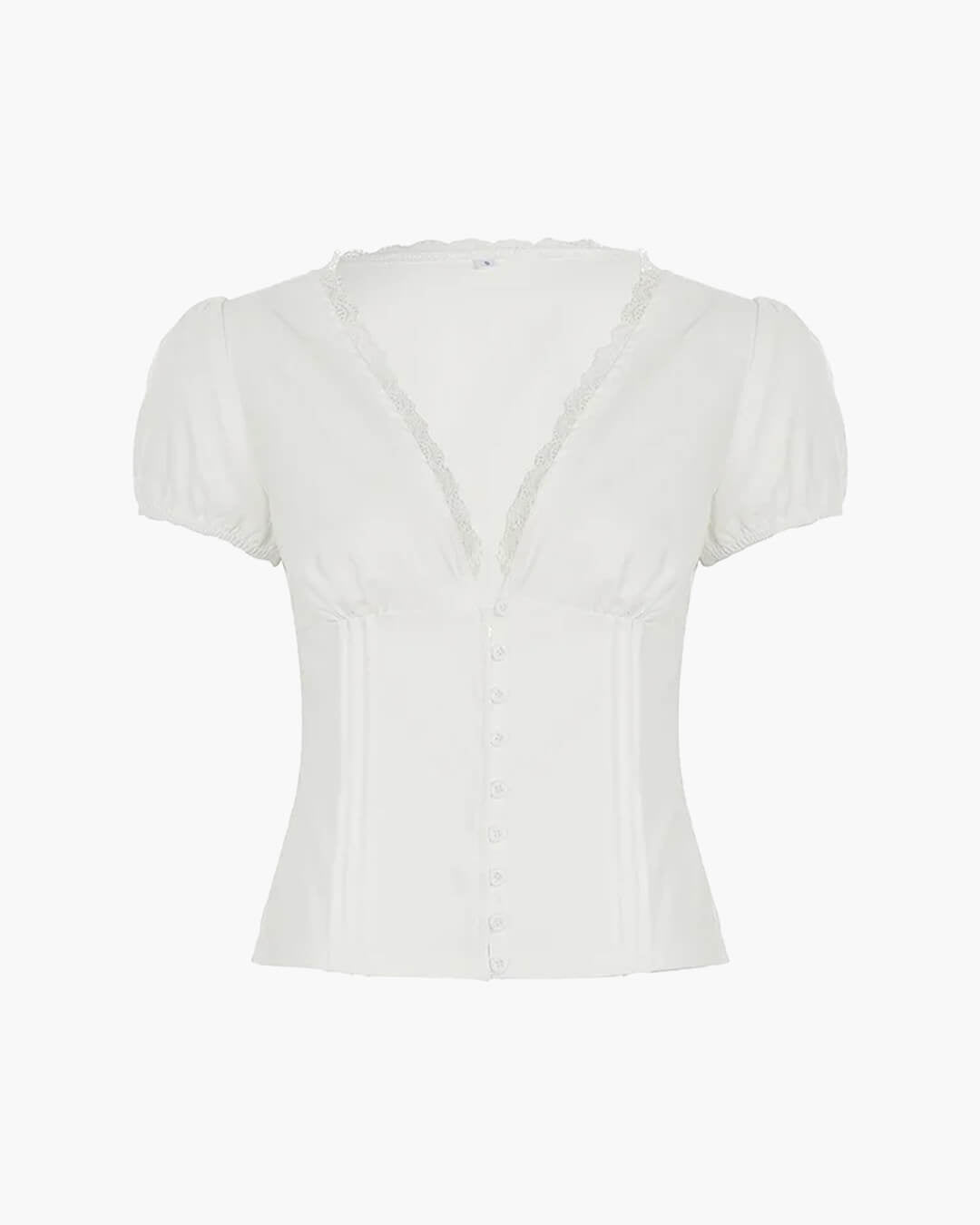 Blouse Mica à décolleté plongeant