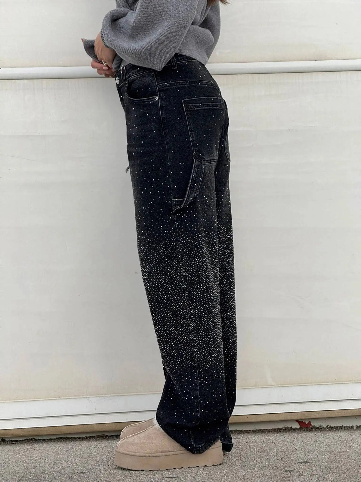 Jean large style cargo Jeremy Sparkling