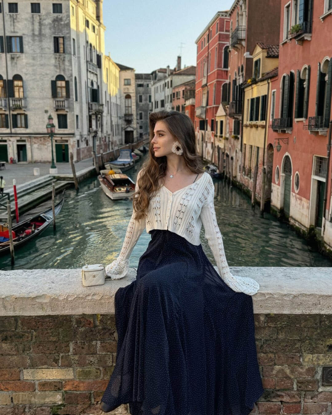 Cardigan Kendall en maille ajourée
