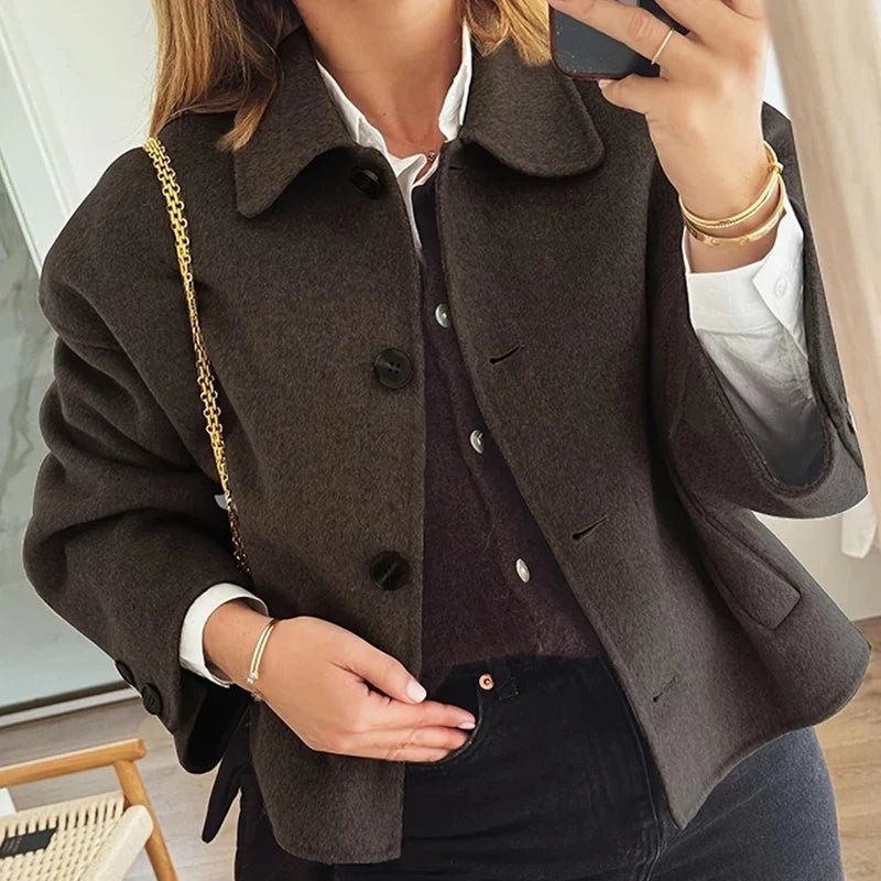Veste courte boutonnée Angelina