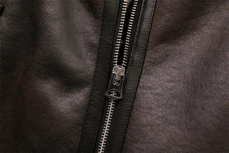 Veste en similicuir Elora