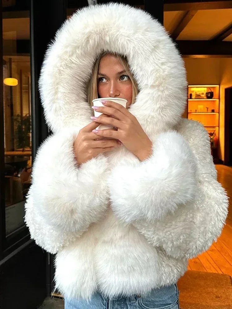 Veste en simili cuir avec henné