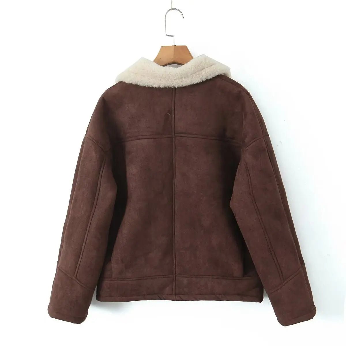 Veste en similicuir Leona