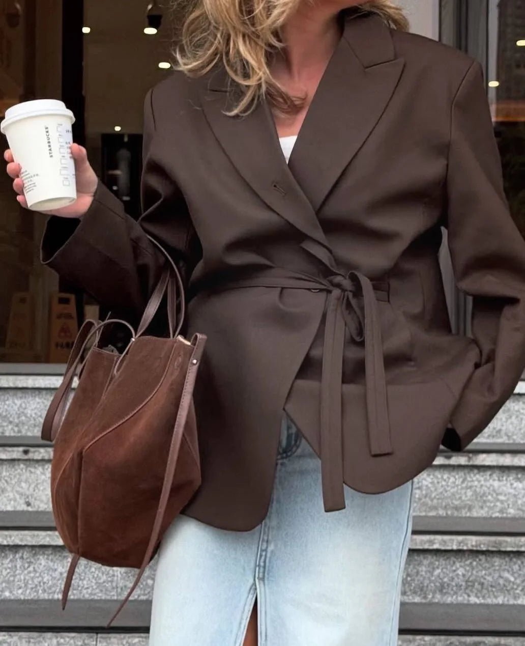 Blazer Mia à lacets