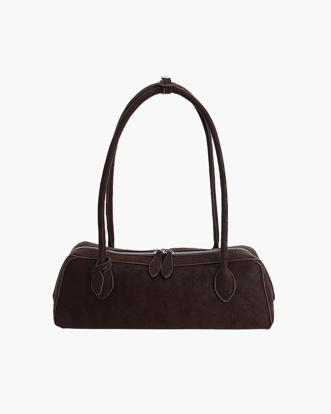 Sac baguette Adora en daim
