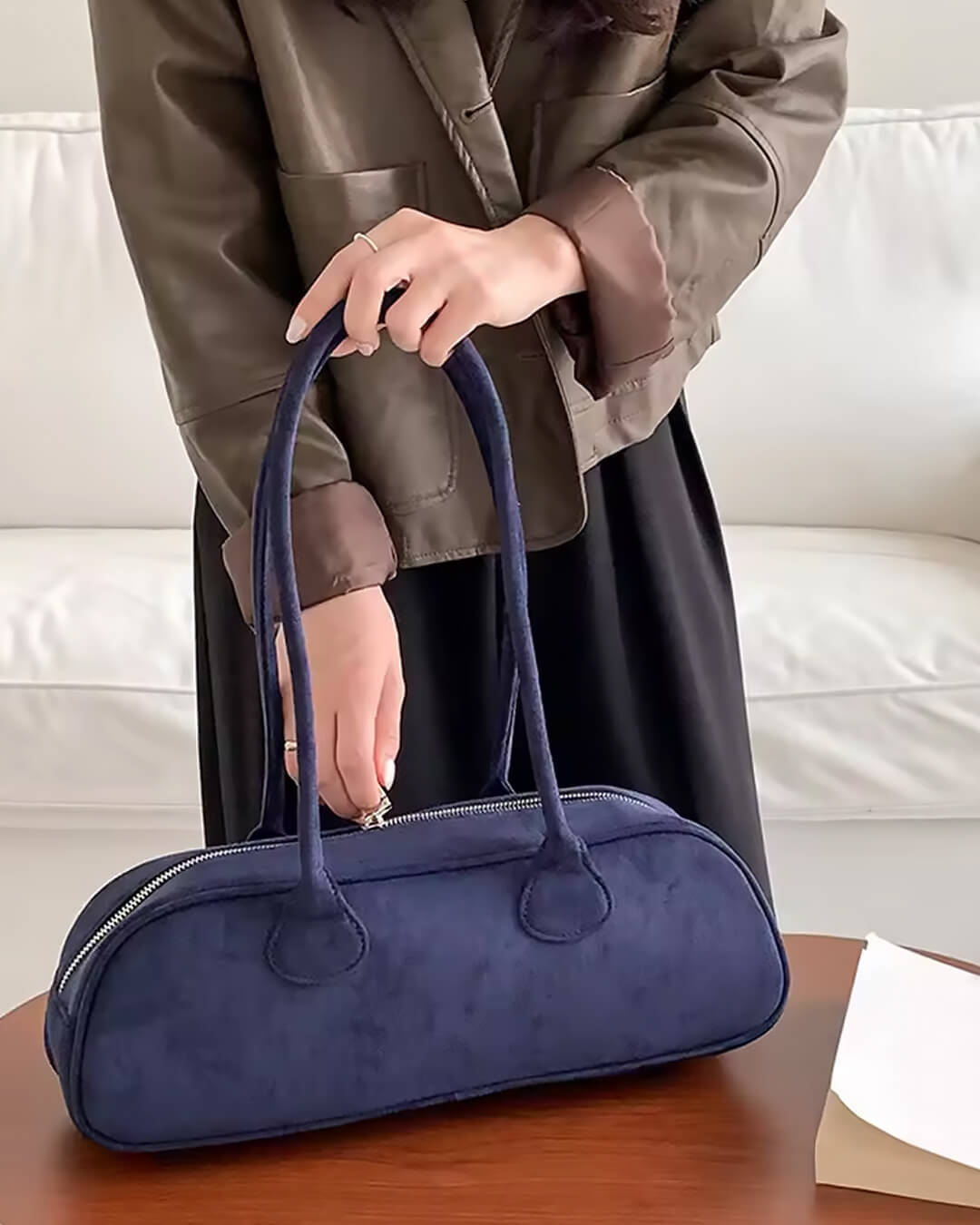 Sac en daim vegan Aveline