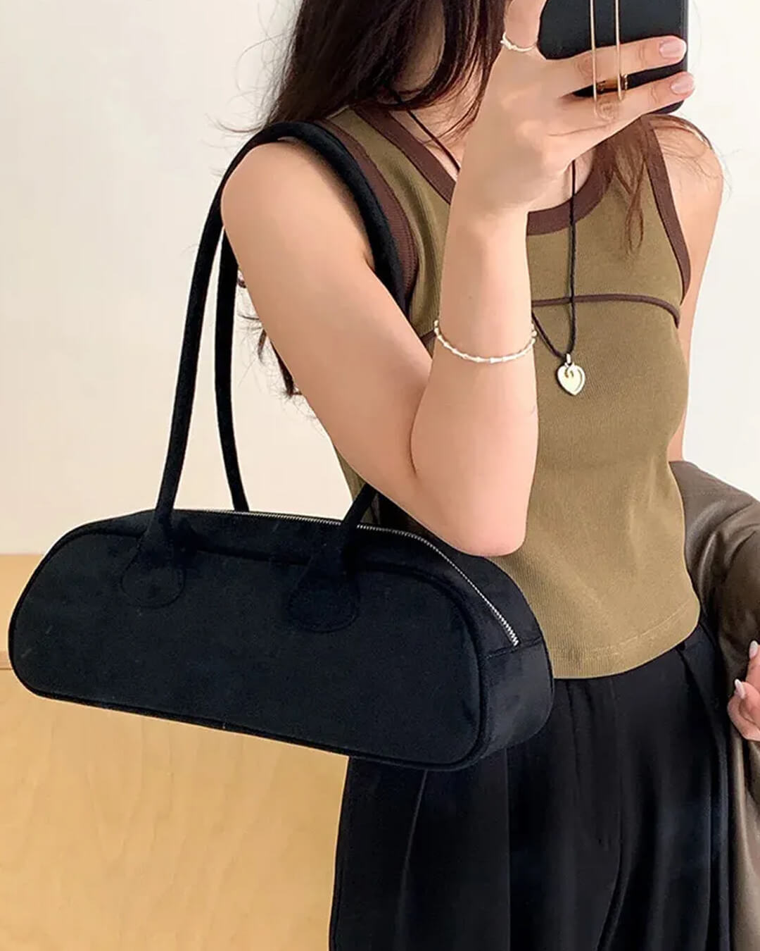 Sac en daim vegan Aveline