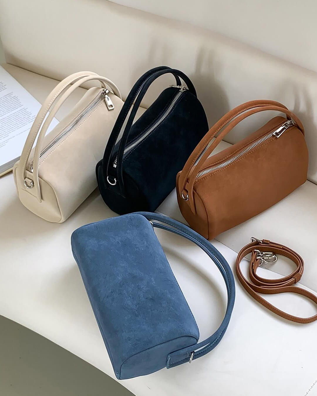 Sac en suède vegan Adavy