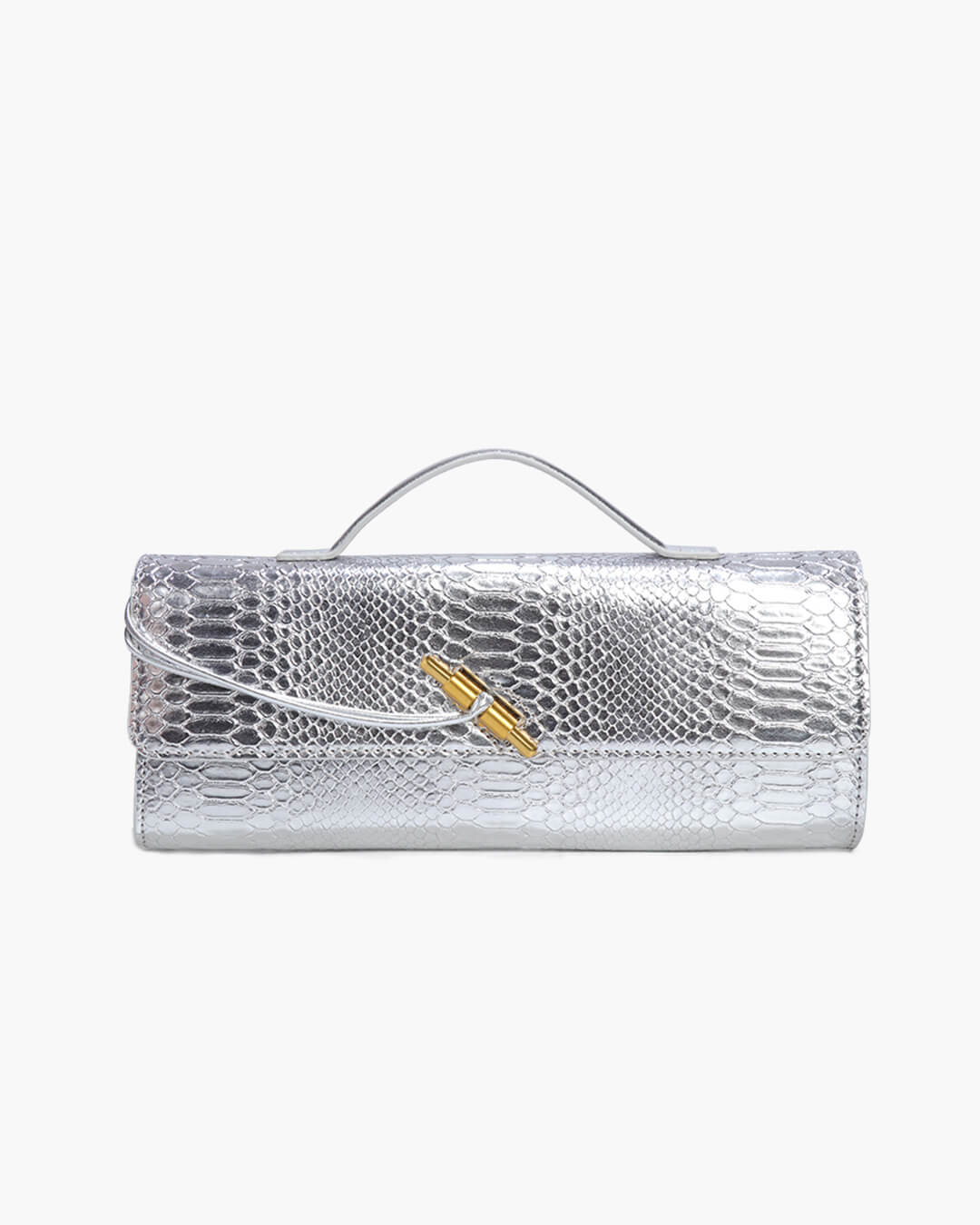 Sac Bianca en cuir gaufré effet croco