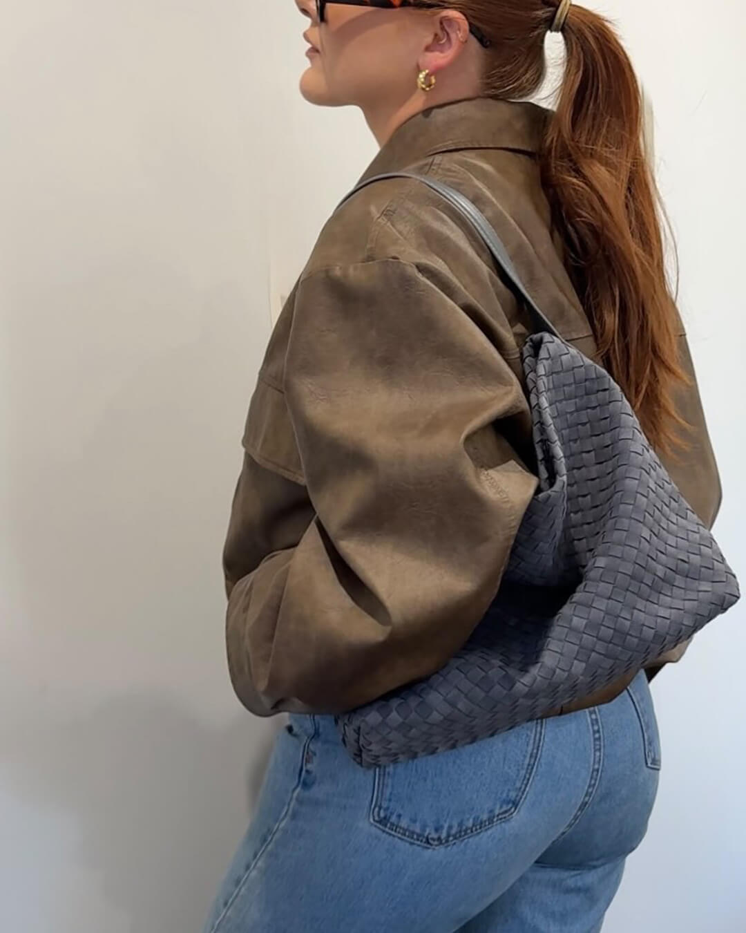 Sac cabas en daim Marceline