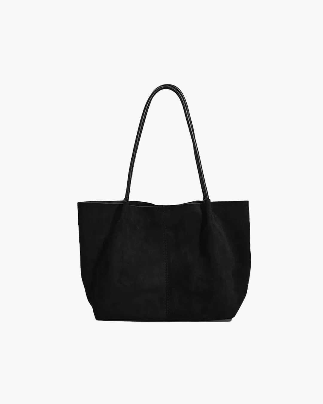 Sac cabas en daim Cheska avec pochette