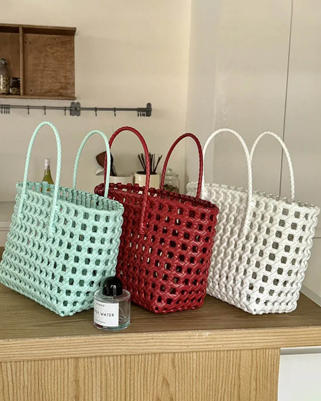 Sac cabas Cresta en maille ajourée