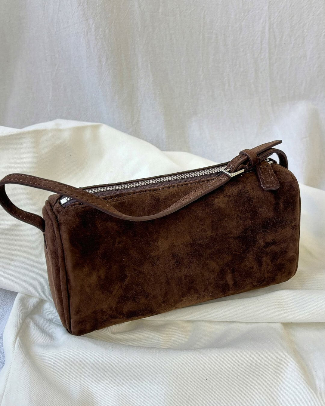 Mini sac à bandoulière en daim Danika