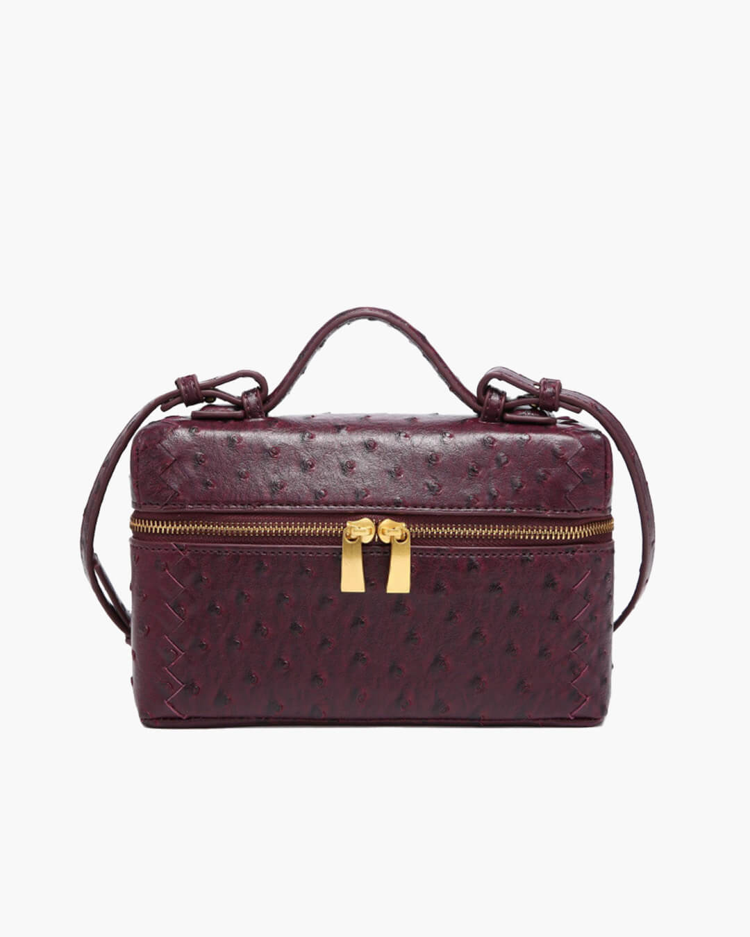 Sac boîte en cuir Delphine