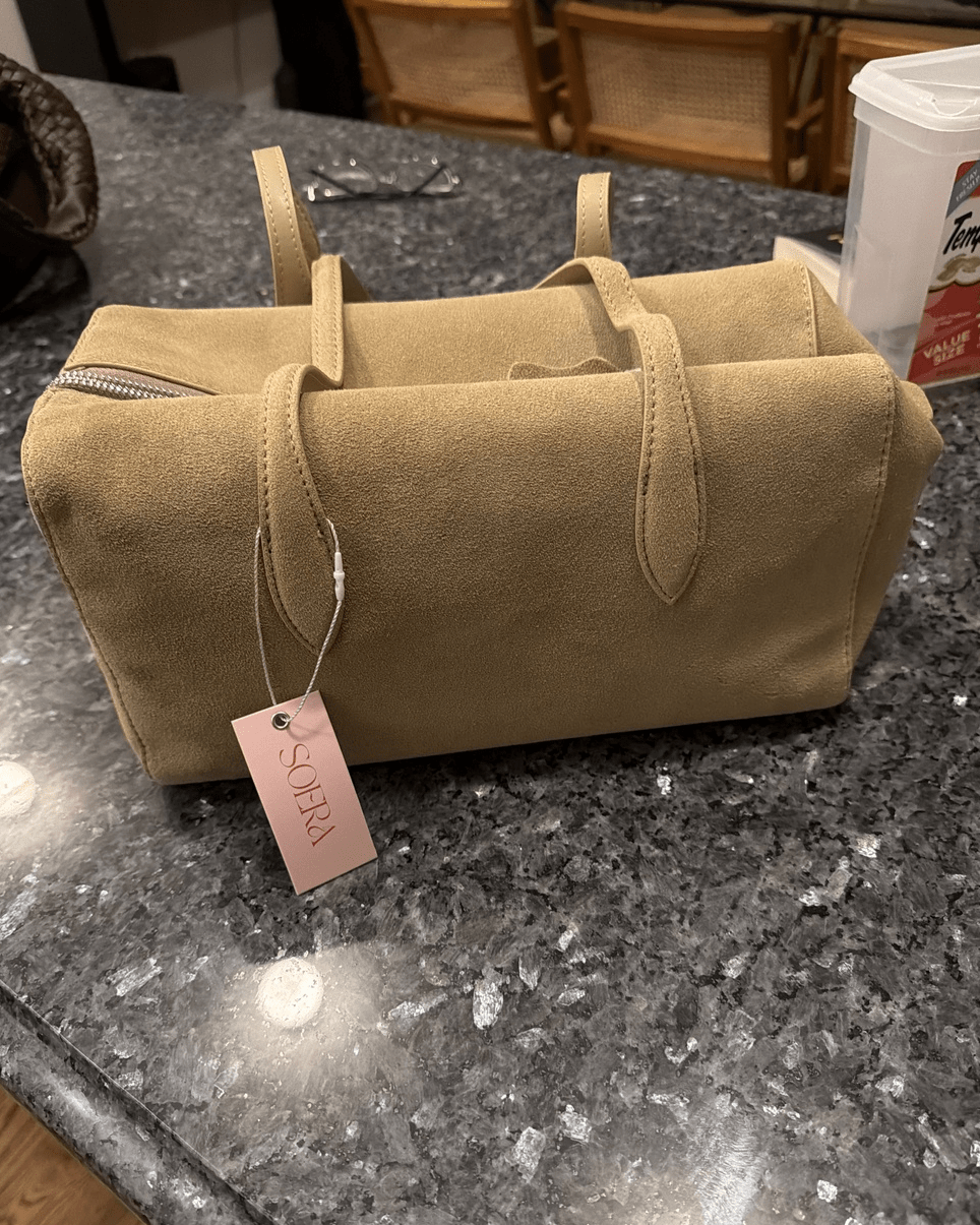 Sac fourre-tout Elena en cuir végétalien
