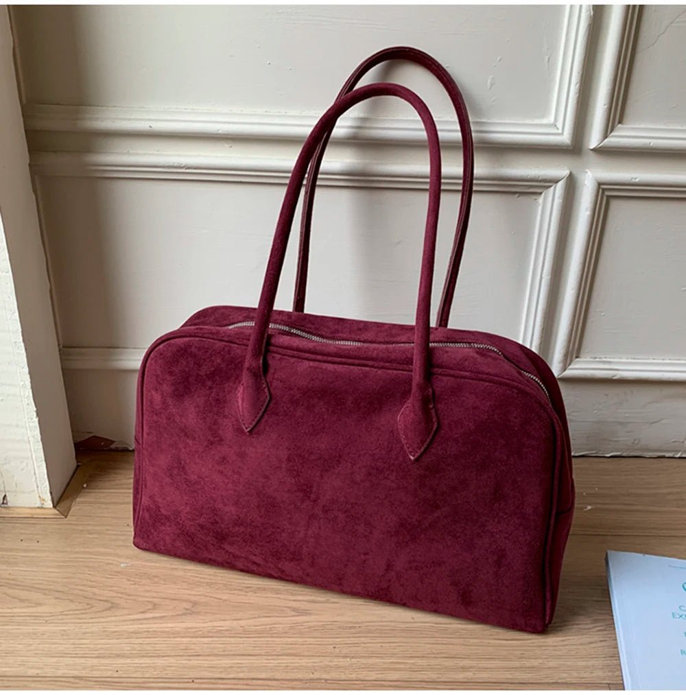 Sac à bandoulière Jenny en daim