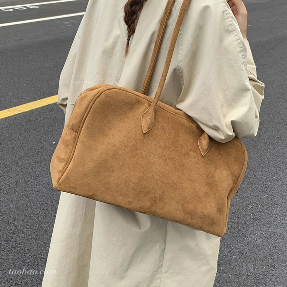 Sac à bandoulière Jenny en daim