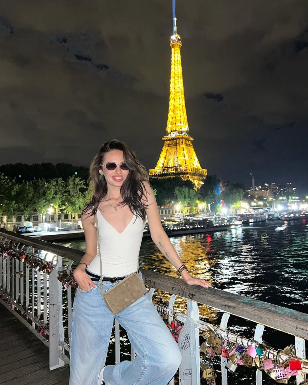 Sac en daim tressé Eva