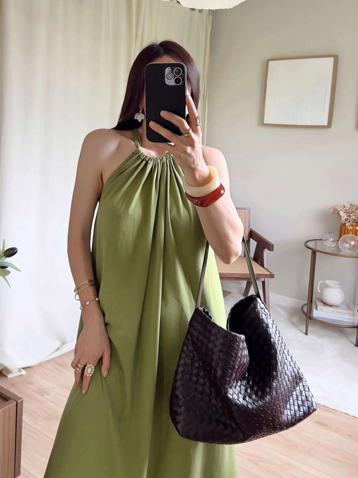 Sac cabas tissé Sylvia