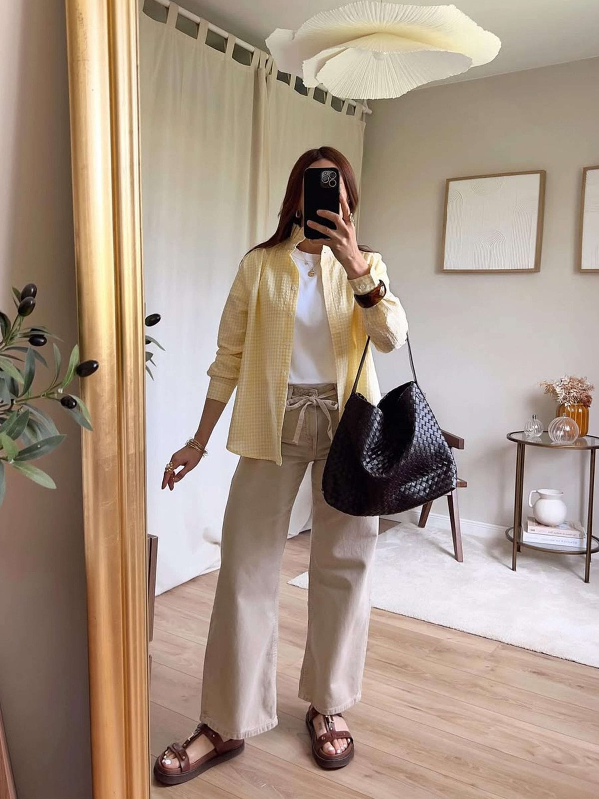 Sac cabas tissé Sylvia