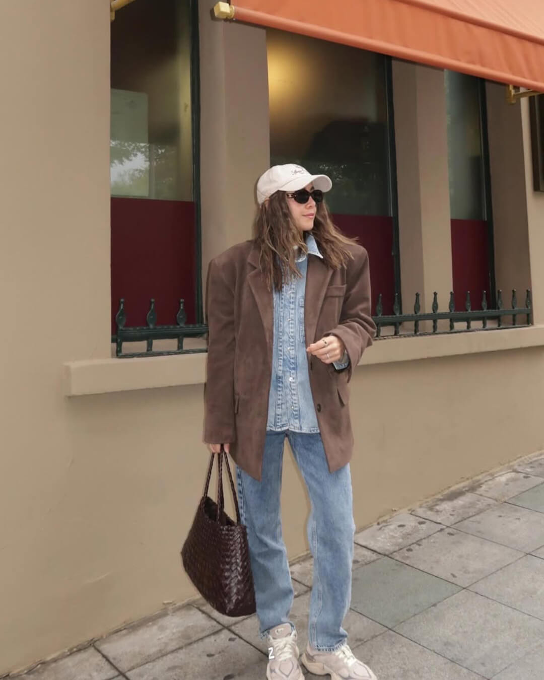 Sac moyen tressé en cuir vegan Marissa