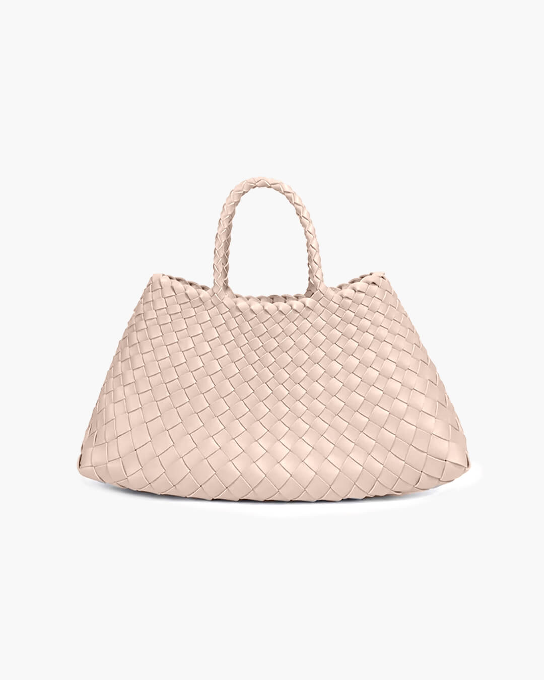 Sac moyen tressé en cuir vegan Marissa