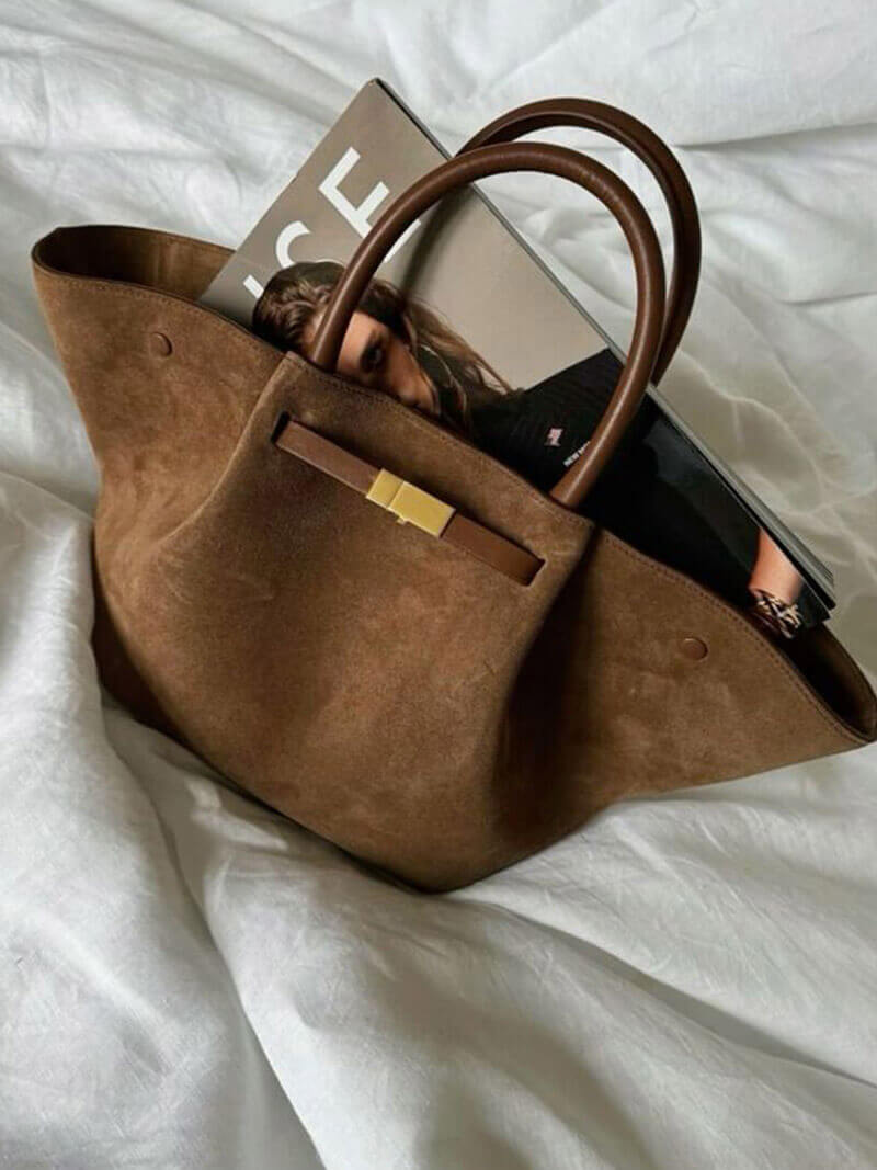 Sac à main en daim Melanie