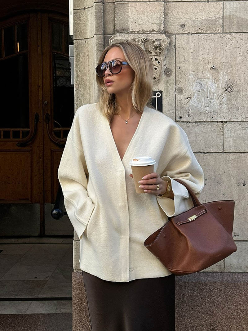 Sac à main en cuir Melanie