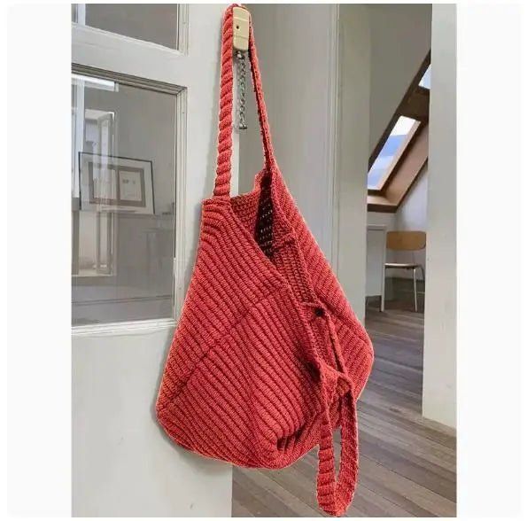 Sac bandoulière en maille douce Morgan
