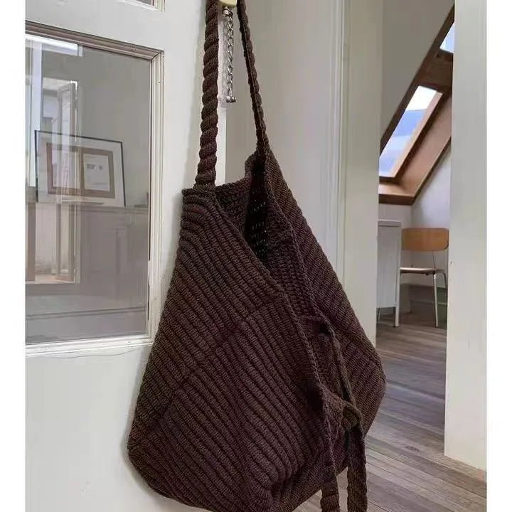 Sac bandoulière en maille douce Morgan