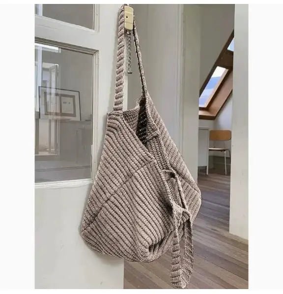 Sac bandoulière en maille douce Morgan