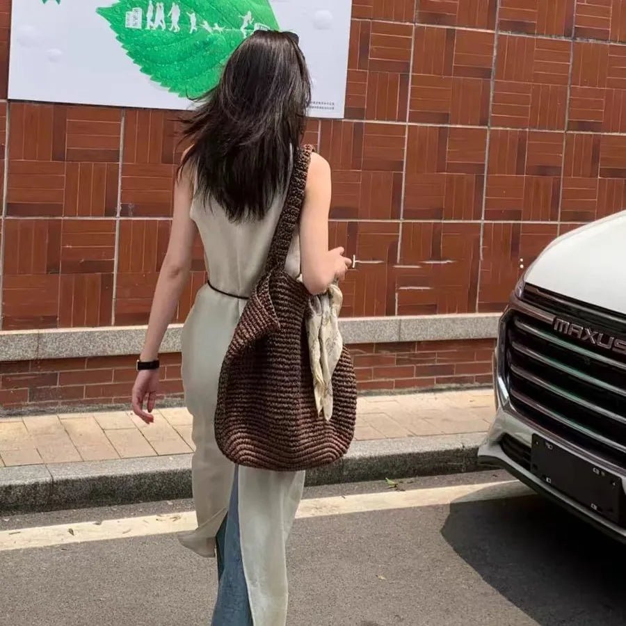 Sac bandoulière en maille douce Morgan