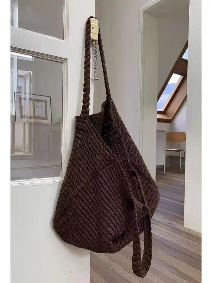 Sac bandoulière en maille douce Morgan