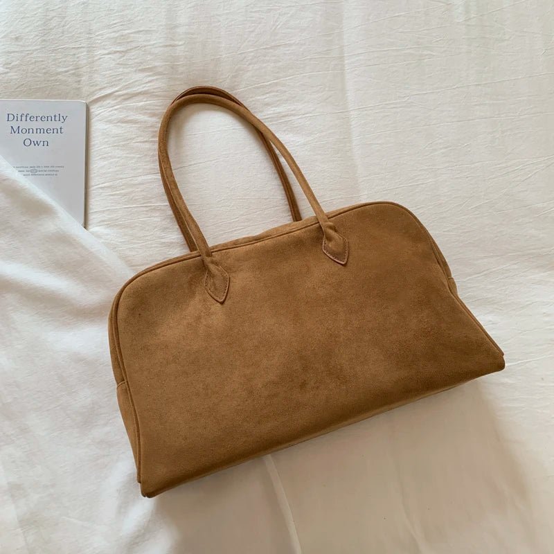 Sac cabas Sandra en daim