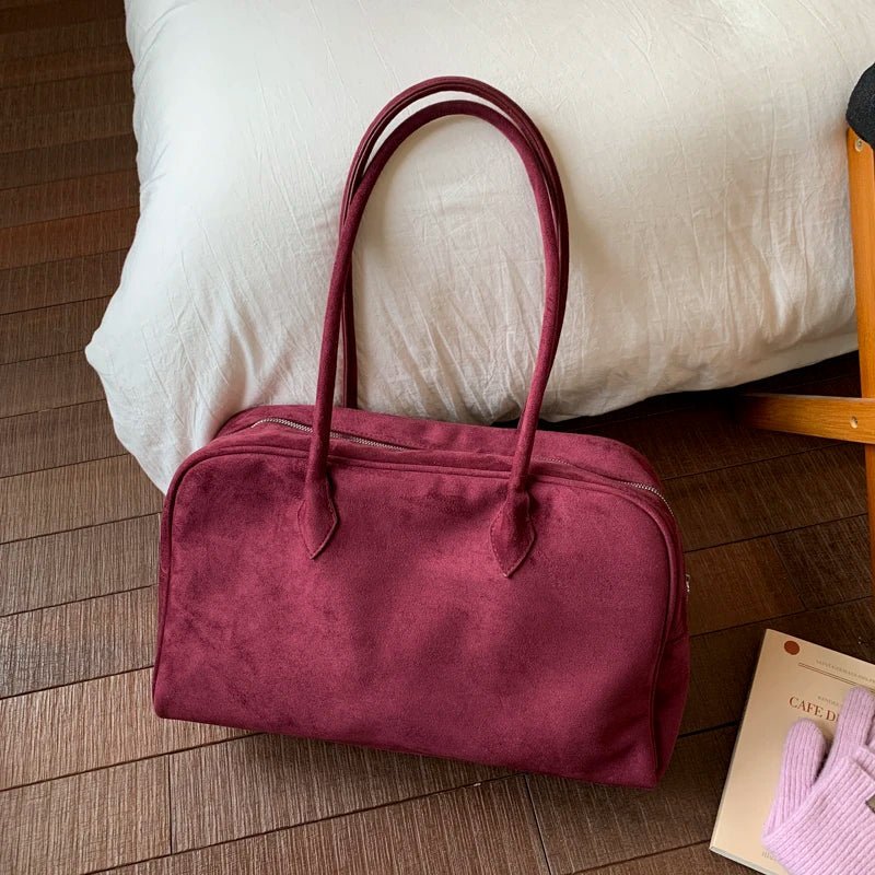 Sac cabas Sandra en daim