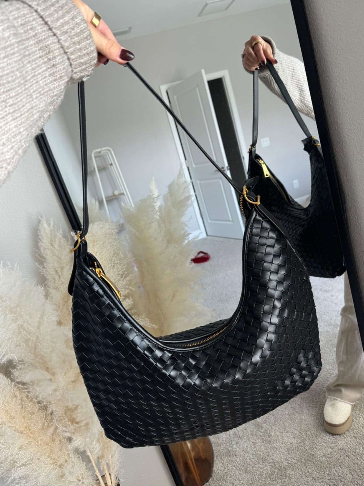 Sac cabas tissé Scarlett